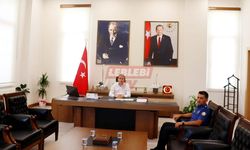 Emniyet Müdür Vekilinden Kaymakam Dinçer’e Ziyaret
