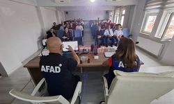 Kurumlarda Afet Planı Hazırlama Eğitimi Verildi