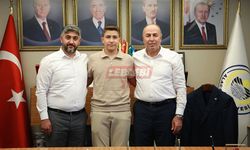 Başarılı Judocudan Başkan Arslan’a Ziyaret