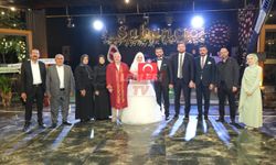 Başkan Aşgın’ın Yeğeni Mustafa Bozok ile Emine Arslan Hayatlarını Birleştirdi