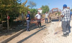 Belediye’den Sokaklarda Kilit Taşı ve Bordür Çalışması