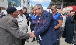 Başkan Ünlü Her Fırsatta Vatandaşların Arasında