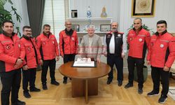Başkan Aşgın İtfaiye Personeli İle Bir Araya Geldi
