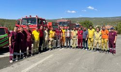 Çorumlu Ateş Avcıları Kastamonu’daki Yangında