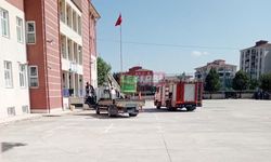 İstiklal İlkokulu’nda Yangın Paniği!