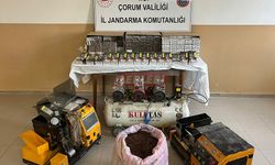 Çorum'da Evinde Kaçak Sigara Ticareti Yapan Kişi Gözaltına Alındı