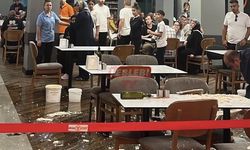 Çorum’da Sağanak Sonrası Restoranın Çatısı Çöktü