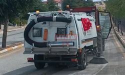 Boğazkale’ye Yeni Yol Süpürme Makinası