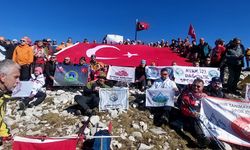 Çorumlu Dağcı Cumhuriyet Tırmanışına Katıldı