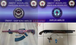 Emniyet Uygulamalarında 8 Silah Ve Uyuşturucu Yakalandı