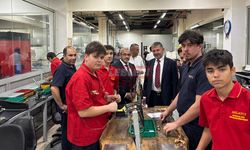 Milli Eğitim Müdürü Çağlar Geleceğin Kuyumcularını Ziyaret Etti