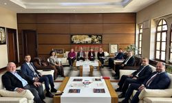 Başkan Aşgın, Kentsel Dönüşüm Daire Başkanlığı Heyetini Ağırladı