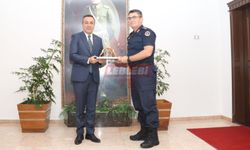 Başkan Dere’den Jandarma Komutanı Ayvaz’a Ziyaret