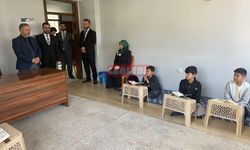 Müftü Şahin’den Bayat Atıf Hoca Erkek Hafızlık Kur’an Kursu’na ziyaret