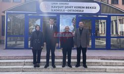 Kaymakam Köksal, Köy Okulunu Ziyaret Etti