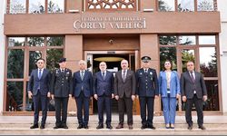 İçişleri Bakan Yardımcısı Sağlam Vali Çalgan’ı Ziyaret Edip Bilgiler Aldı