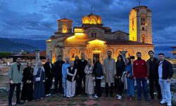 Çorumlu Gençler Kuzey Makedonya’da Tarihi Yerleri Gezdi