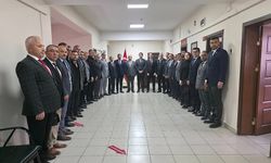 Kaymakam Yüce Tebrikleri Kabul Etti