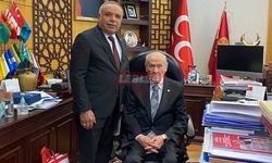 Başkan Çetinkaya MHP Lideri Bahçeli İle Görüştü
