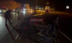 Boğazkale Sınırında Feci Kaza! Otomobil İkiye Bölündü: 1 Ölü