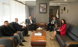 TSO Başkanı Başaranhıncal’a Harita ve Kadastro Mühendisleri Odası’ndan Ziyaret