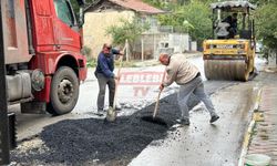 İskilip’te Asfaltlarda Bakım Onarım Devam Ediyor