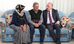 Yangında Evlerini Kaybeden Aileler Yeni Evlerine Kavuştu