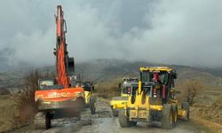 Danişment Köy Yolunda Asfalt Hazırlık Çalışmaları Başladı