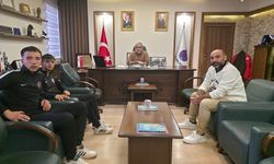 Bilek Güreşi Şampiyonlarından Teşekkür Ziyareti