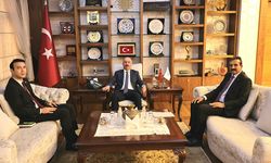 Vali Çalgan, Uğurludağ Kaymakamı Düzgün Ve Başkan Torun’u Kabul Etti