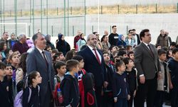 Milli Eğitim Müdürü Çağlar Bayrak Törenine Katıldı