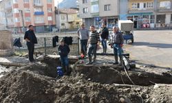 İskilip'te  İçme Suyu  Hattı Güçlendiriliyor