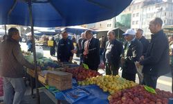 Başkan Pazar Denetimine Çıktı