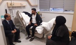 İl Müdürü Sahit Aydın’dan Gazi Cenberlitaş’a Geçmiş Olsun Ziyareti