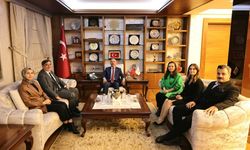 Vali Çalgan Çorum Barosu Heyetini Kabul Etti