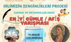 En İyi Cümle Ve Afiş Yarışması Başlıyor