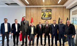 Başkan Alar Ve Yönetimi’nden Damızlık Sığır Yetiştiricileri Birliği’ne Ziyaret