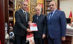 Çıplak ve Kayrıcı MHP Lideri Bahçeliyi Ziyaret Etti