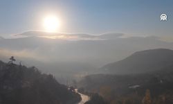 Mercek Bulutu Gökyüzünü Süsledi