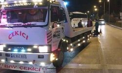 Gece Otomobille Çarpışan Motosiklet Sürücüsü Yaralandı