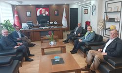 Tarım Müdürü Taş’a Meslektaş Ziyareti