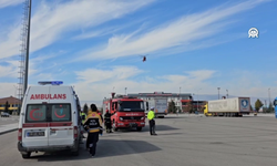 Helikopter Ambulans Motosiklet Kazasında Yaralanan Genç İçin Havalandı