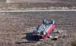 6 Metre Yükseklikten Tarlaya Uçtu: “İyiyim, Hastaneye Gitmem” Dedi