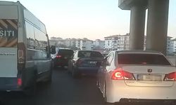 Çorum’da Trafik Kilitlendi Sürücüler İsyan Etti