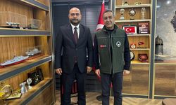 Başkan Dere Misafirlerini Kabul Etti