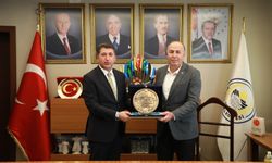 Zara Belediye Başkanı Çelik’ten Başkan Arslan’a Ziyaret