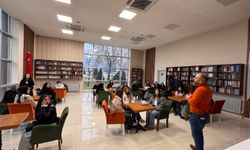 Osmancıklı Lise Öğrencilerinden Sesli Kütüphaneye Ziyaret