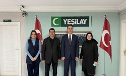 Cumhuriyet Başsavcısı Bektaş’tan Yeşilay'a Ziyaret