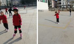 İlkokulda Patenli Adımlar: Öğrenciler Hem Eğlendi Hem Öğrendi!