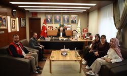 Gönüllüler Başkan Arslan’ı Ziyaret Etti